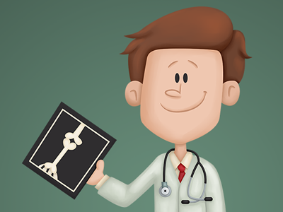 The Doctor cartoon doctor illustration medicine mexico