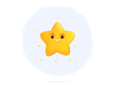 Shine like a star brilla cartoon character children cute estrella illustration ilustracion kidlitart kids mexico procreate shine star