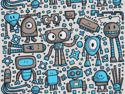 Doodle Robots 