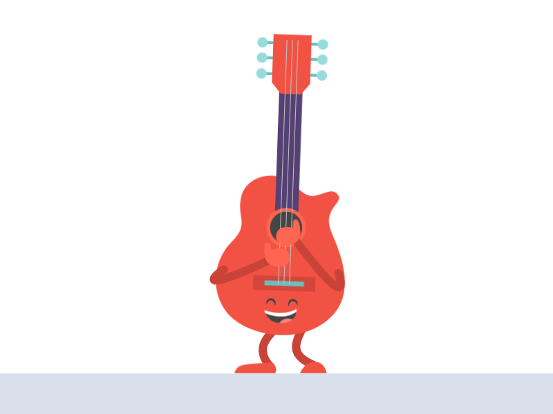 Music in you animacion animation cartoon guitar mexico music musica sound