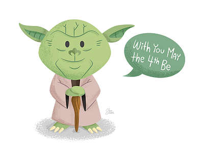 With you may the 4th be 4th cartoon character illustration jedi may mexico star the wars yoda