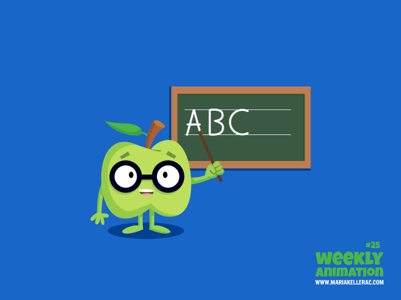 ABC abc animacion animation apple education manzana mexico