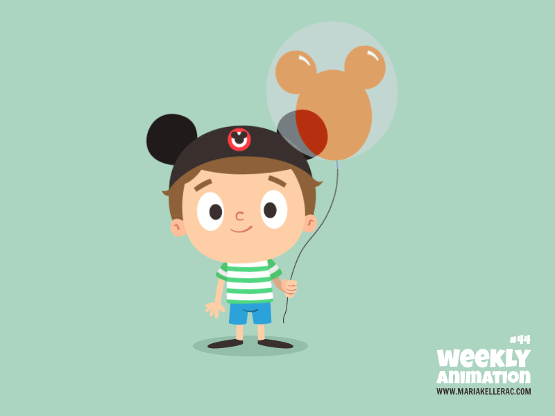 Disney boy animacion animation balloon boy cartoons children cute disney illustration kids mexico