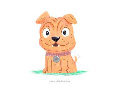 Dog amigo dog friend illustration kids love mexico partner perro pet