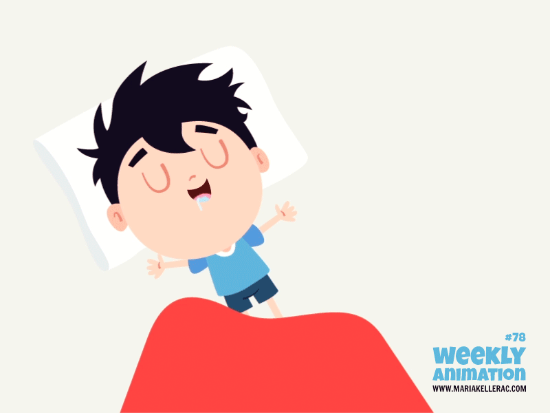 Sweet dreams animacion animation bed children dormir illustration kids mexico sleep sueno tired z