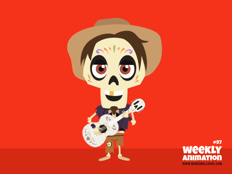 Hector from Coco animation coco disney fanart hector mexico music remember