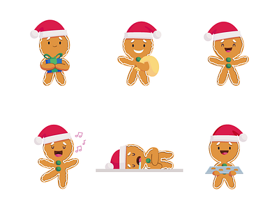 Christmas cookies christmas cute galletas gingerbread illustration kids mexico navidad