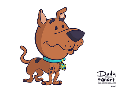 Scooby Doo cartoon characters children cute fanart kids mexico scooby doo
