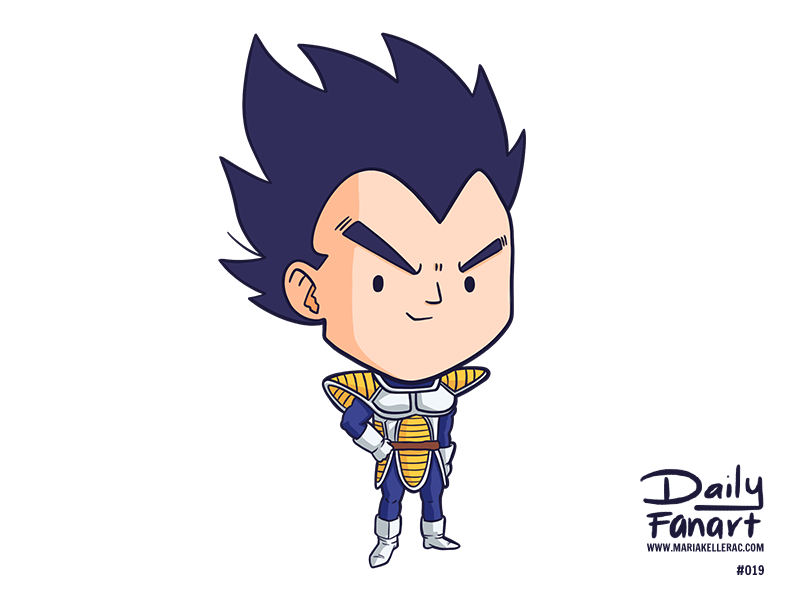 Vegeta by Maria Keller on Dribbble