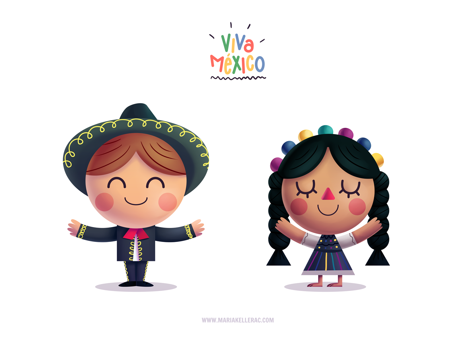 mexican doll cartoon