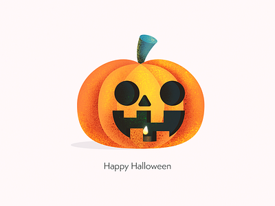 Happy Halloween calabaza halloween illustration mexico october pumpkin