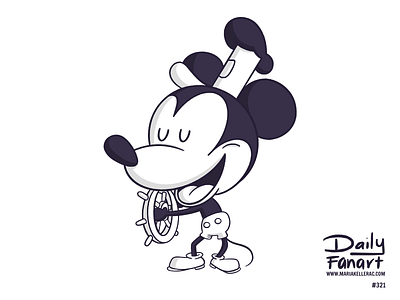 Happy Birthday Mickey! 90 cartoon character cute fanart illustration mexico mickey mickeymouse procreate