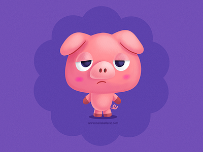 Pig Cartoon Character :: Behance