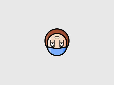 Sick Morty - Stay Home 8px affinity affinity designer clean design grid icon logo minimal sign stay home stayhome symbol vector
