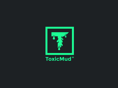 ToxicMud concept logo monogram