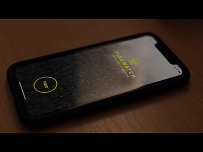 Firewatch App Concept - iOS motion animation app concept fire flinto interaction interface ios iphone mobile sketch ui