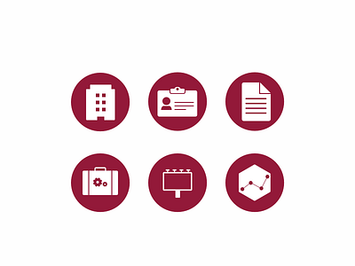 Business Spot Illustrations Icons