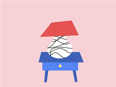 Nightstand Illustration