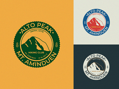 005 - Alto Peak badgelogo branding design graphic design illustration logo sticker vector