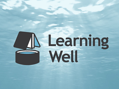 Learning Well Logo branding logo logomark