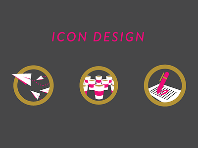 MWC Holiday Card flat design icon design iconography icons illustration