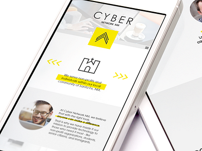 Cyber Responsive Website