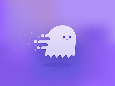 30 Minute Challenge - Ghost 30 minute challenge 30minutechallenge cute flat ghost illustration