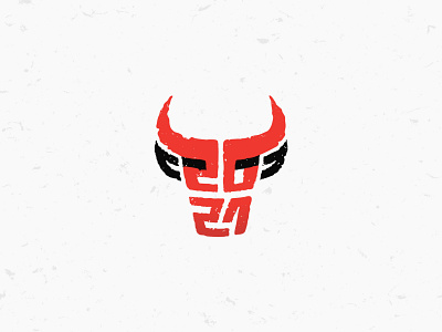 2021 Bull Logo black bull craft creative logo minimalism