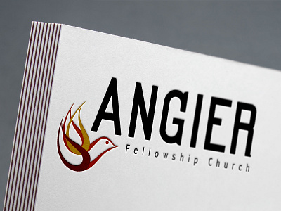 Angier Logo branding design icon logo