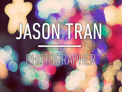 Improved Title Design jason photographer title tran
