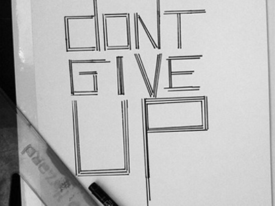Dont! edition handrawtypos skopje typography