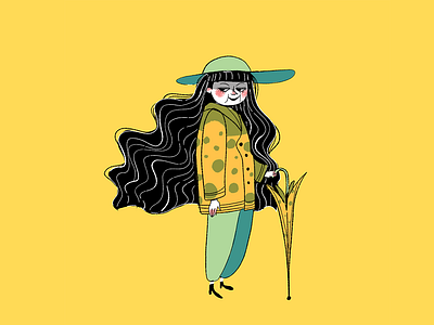 Color Witch character concept character design concept character illustration visdev visual development