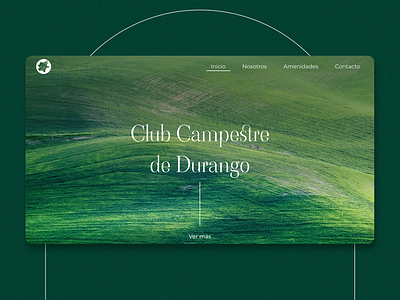 Propuesta rediseño Club Campestre design graphic design ui ux web design