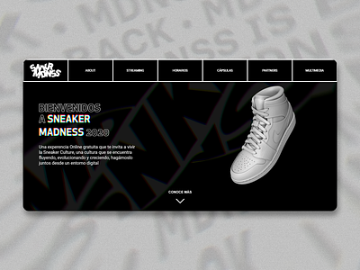 SNKR MDNSS 3d animation design graphic design motion graphics typography ui ux web design