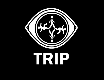 Trip Logo art design drugs eye graphic design illustration logo trip tripping trippy vector weed