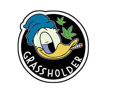 Donald Grassholder 420 art cartoon cartoons dank design graphic design illustration logo trippy vector walt weed