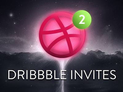 2 Dribbble Invites GIVEAWAY! dribbble giveaway invite
