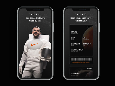#SPACED Challenge #2 adobexd ios madewithadobexd space spaced spacedchallenge xd