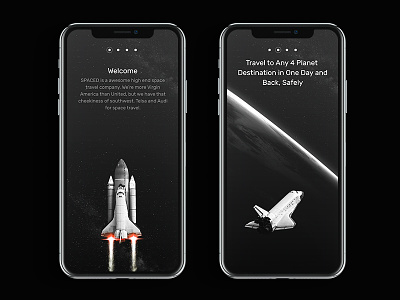 #SPACED Challenge #3 adobexd ios madewithadobexd space spaced spacedchallenge xd