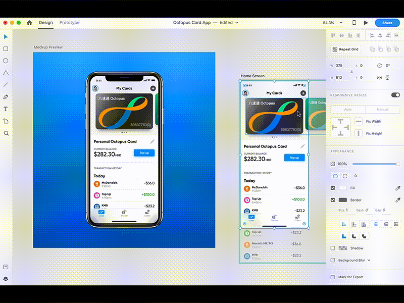 Create Mockups with Components with Adobe XD