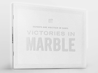 Corporate Brochure brochure croporate marble minimal white
