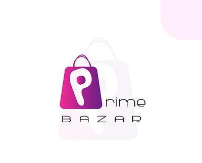 Prime Bazar logo branding design graphic design illustration logo vector