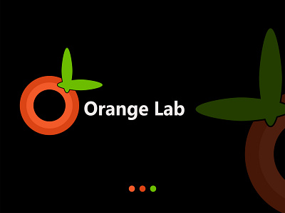 Orange Lab Demo Logo branding design graphic design illustration logo vector