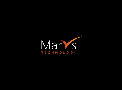 Marks Technology logo design illustration logo typography