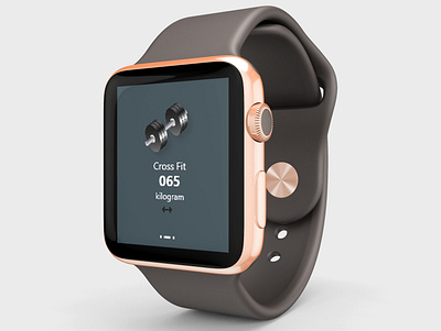 Health Fitness Tracking App UI - Smart Watch app design fitness app productivity app smart watch ui ui design uxui design