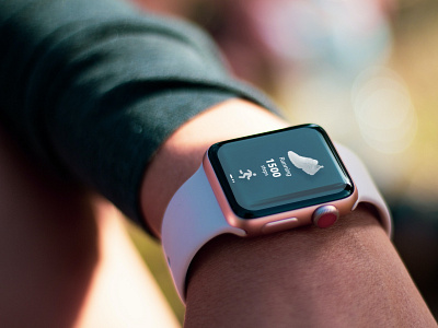 Fitness Tracking UI - Smart Watch app design fitness tracking app productivity app smart watch ui ui design uxui design