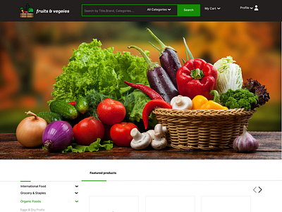 Grocery Shopping Website UI UX prototype ui ui ux design user friendly user interaction user interface ux ux research website design website ui website ui ux wordpress website