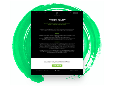 VPN Policy 2 black computer concept fullscreen internet landing policy privacy promo ui ux vpn