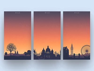 Locations alarm city eiffel eye london paris silhouette sun sunset time tower venice