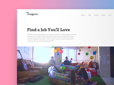 Job page